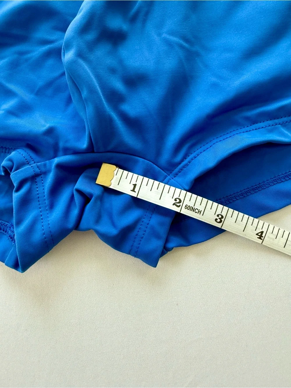 Diesel Bright Blue Swim Trunks with Side Logo